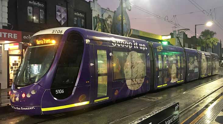 Yarra Trams Citadis 5106 Cadbury